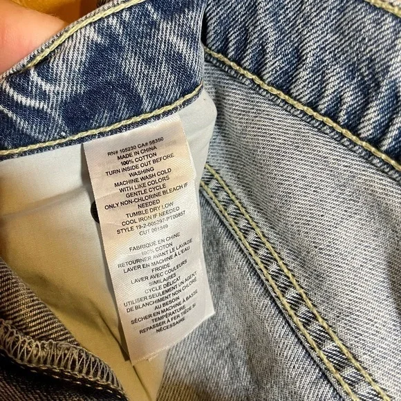 Current/Elliott Jeans light blue denim. Frayed ankle length. Ladies‎ Size 24 - Picture 5 of 11